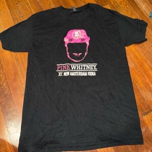 Pink Whitney Black Graphic T-Shirt